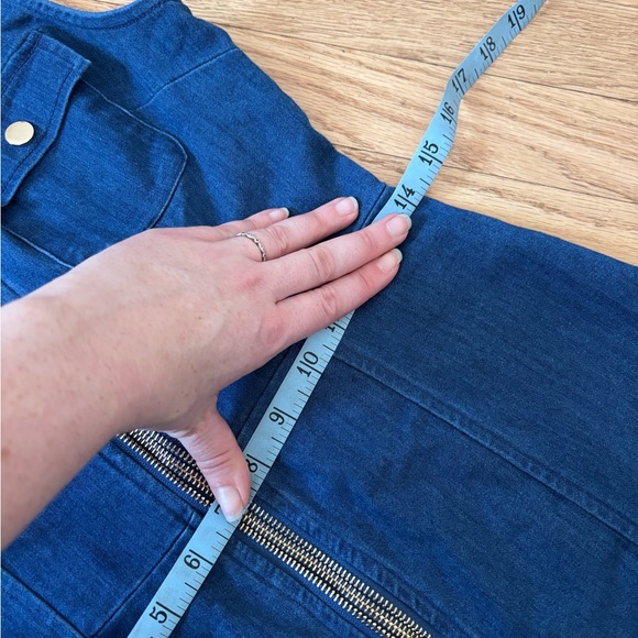 Haute Monde Indigo Denim Dress Size S - Picture 6 of 9